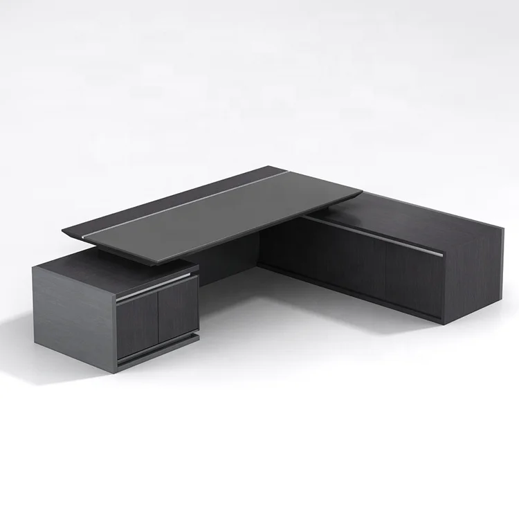 Foshan Nanhai CEO Office Table MFC Director Office Desk for Ofis Escritorio Boss