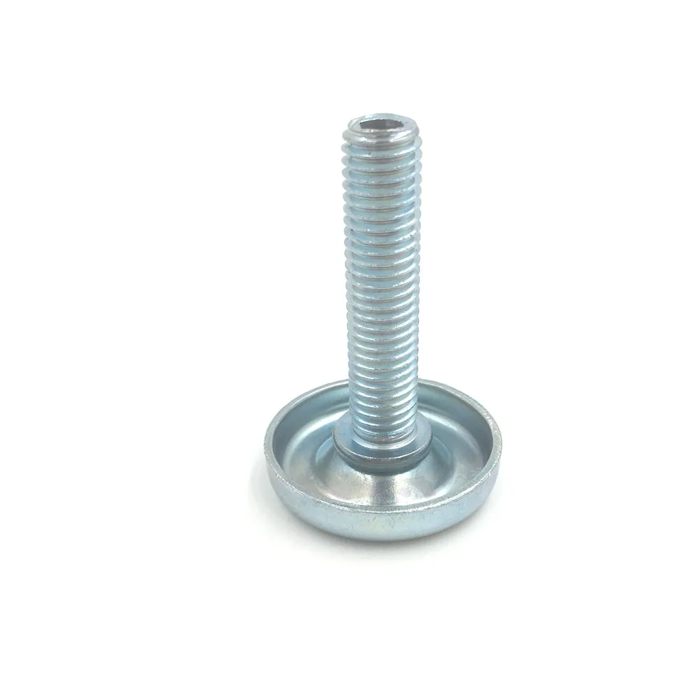 Adjustable screw in modern furniture feet
