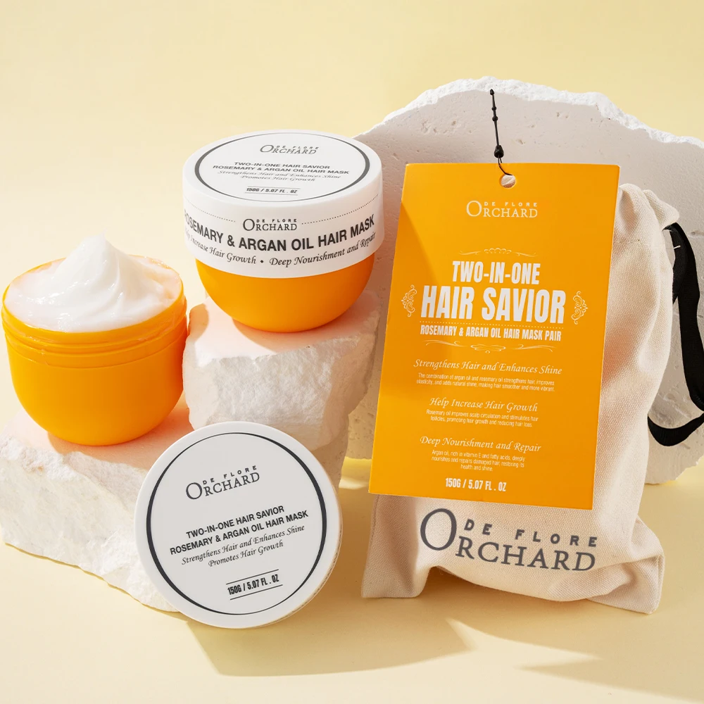 New Arrival Best Hair Mask Deep Nourishment And  Enhances Shine Rosemary & Argan Oil Hair Mask For Dry Hair