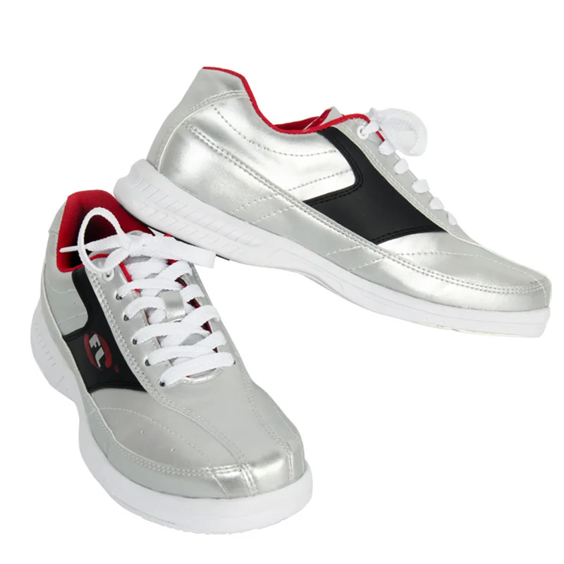 Factory direct sales of men and women bowling shoes couples with the same paragraph comfortable sports non-slip rubber soles2022