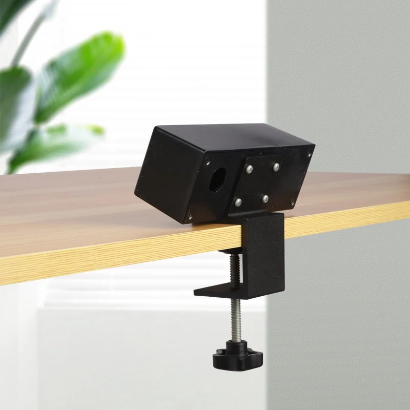 Two USB office desktop sockets with desktop clip, 5V 2A desk surface mounted socket