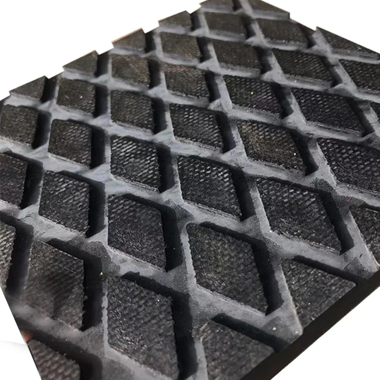 Pulley Lagging Rubber Sheets Mini Diamond for conveyor Belts