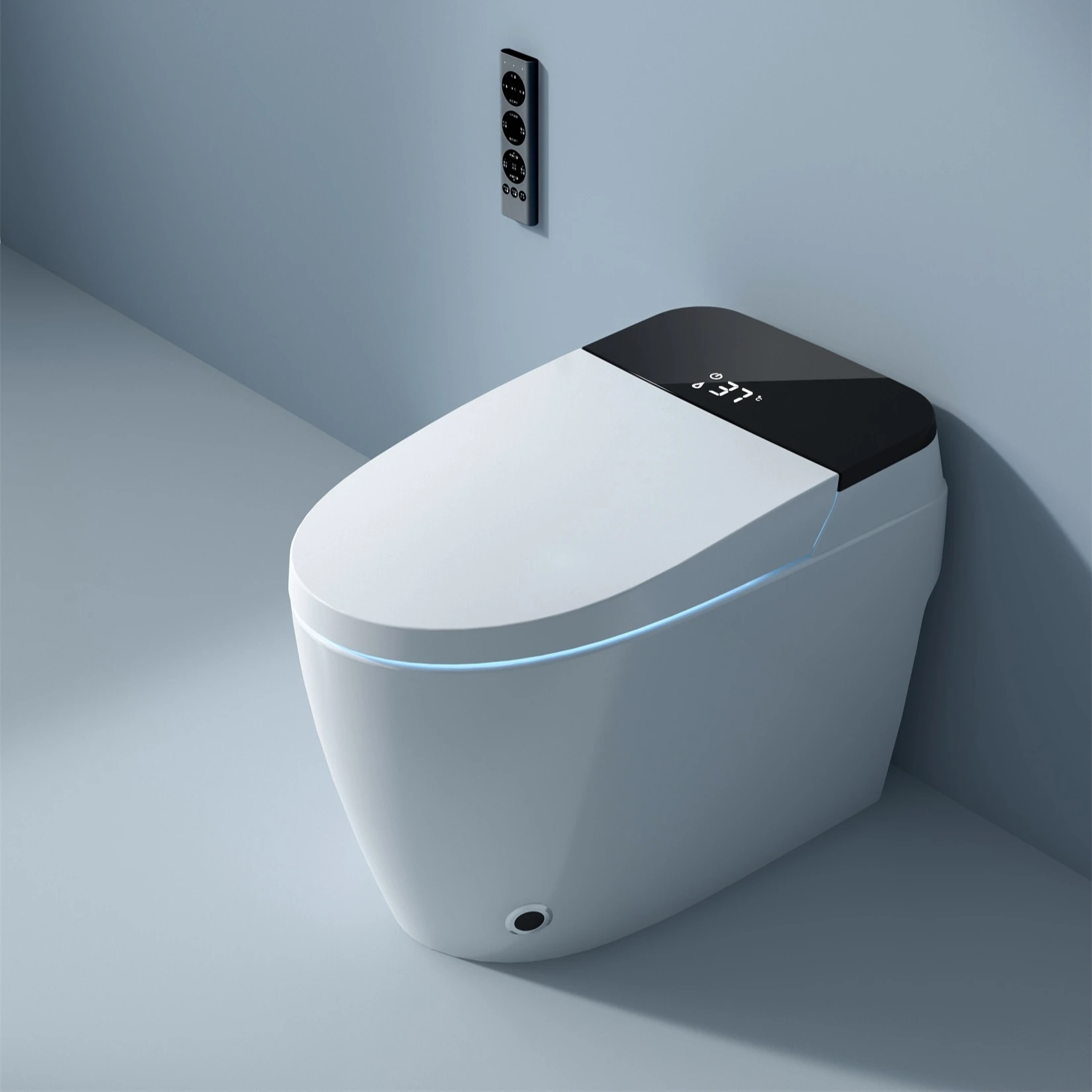 Bathroom Luxury Sensor Electric Automatic Flush Wc Bidet Ceramic Floor One Piece Intelligent Smart Toilet Bowl