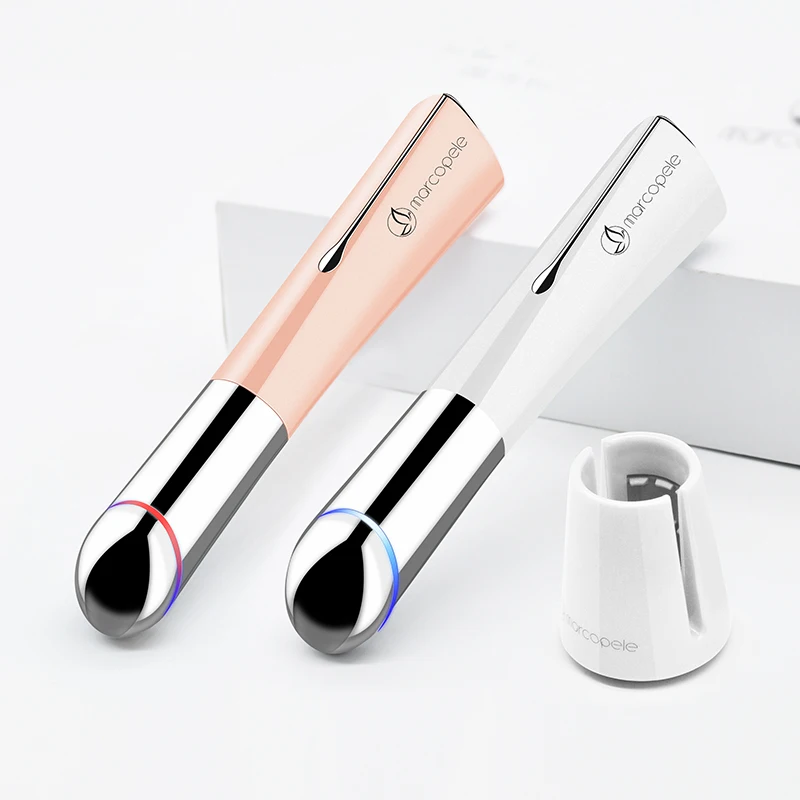 USB зарядный кабель гальванический ионный Массажер для красоты лица массажер глаз звуковой Вибрационный светодиодный