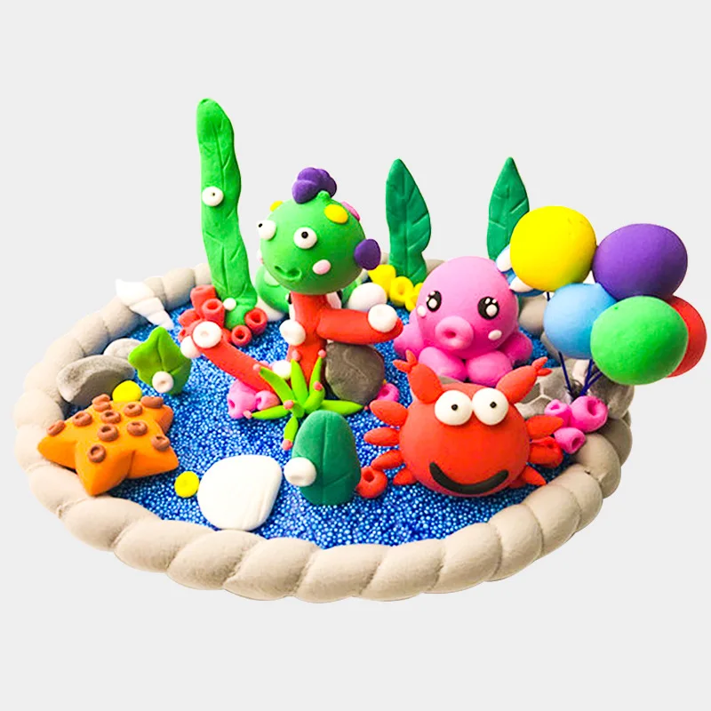 Wholesale Air Dry Clay Playdough Slime Colorful Plasticine Clay From China Clay Toys Manufacturer