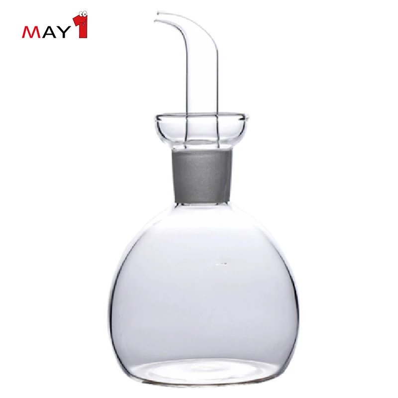
Heat Resistant Borosilicate Olive Oil And Vinegar Sauce Dispenser 