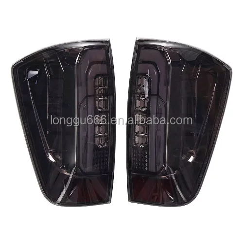 Горячая Распродажа, 1 пара, Новые модифицированные задние фонари для курения для Navara NP300 D23 2015 и выше