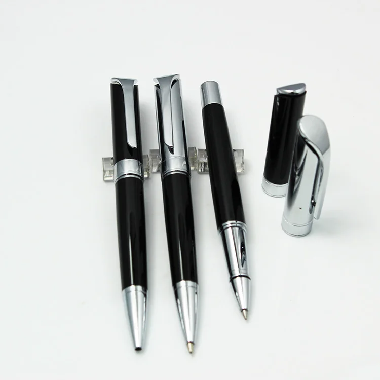 JXB-572 класса люкс Исполнительный подарочный набор ручка черный изготовленный на заказ логотип по заказу покупателя реклама роскошный тяжелый металл