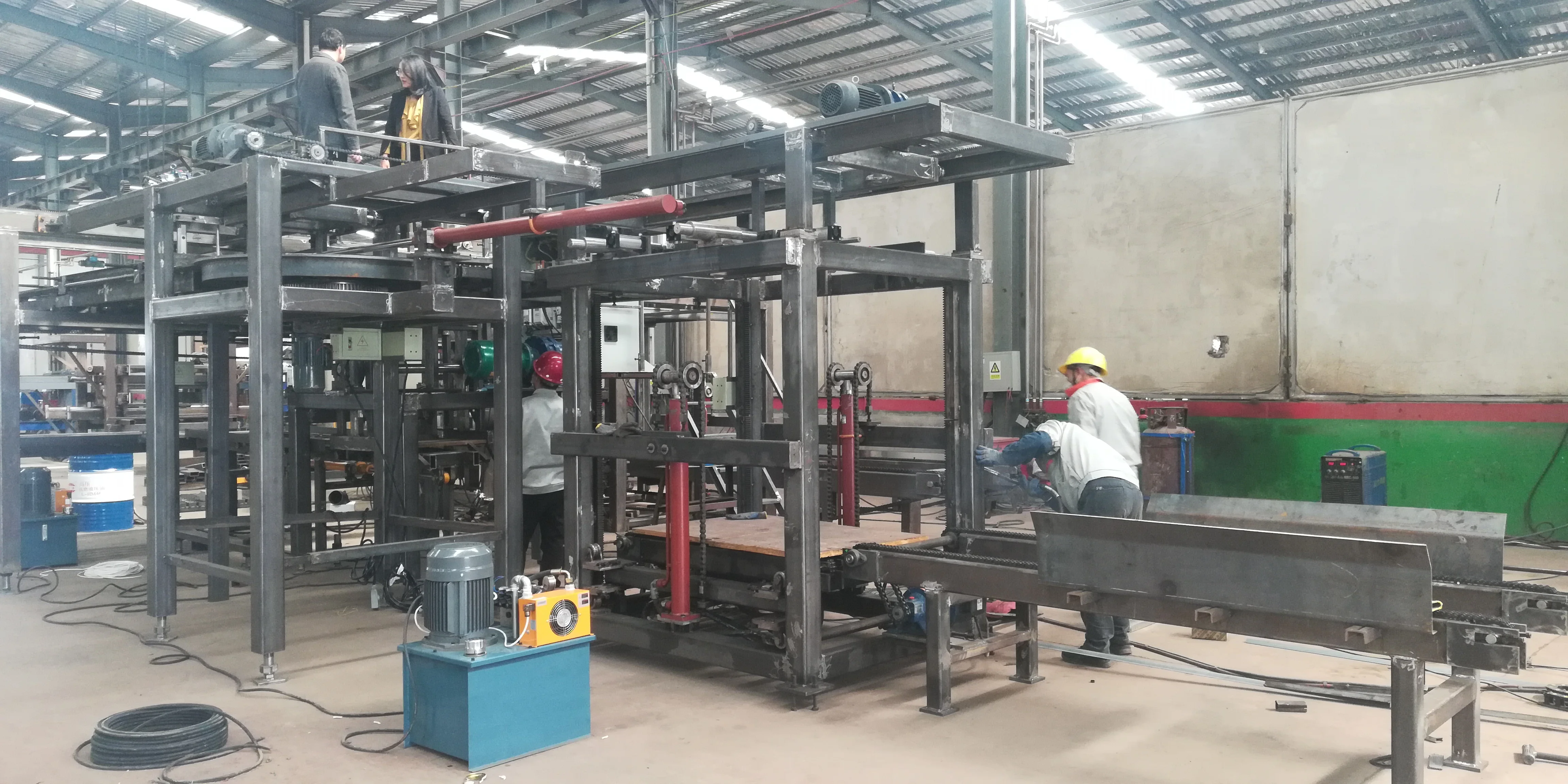 pallet brick separator machine brick stacker block stacker pallet block separator