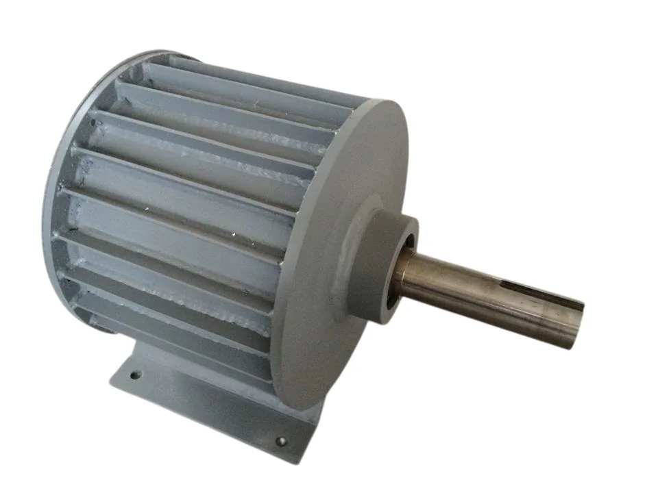 5000w 5kw 300rpm 96v 120v 220v Inner Rotor AC PMA PMG 3 Phase Low RPM Coreless Permanent Magnet Generator Alternator