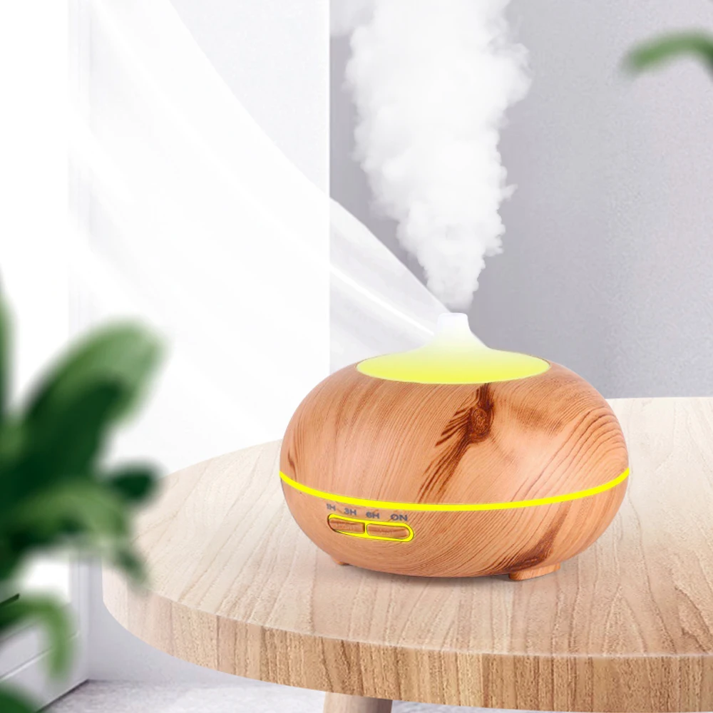 
Remote Control 400ml Ultrasonic Cool Mist Humidifiers Aroma Diffuser Essential Oil Diffuser 