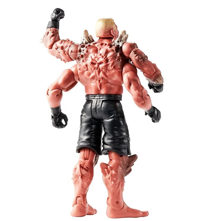 OEM 4.5 INCH Custom Deluxe Box Package Soft Plastic Figurine Design , Injection Craft Art PVC  Action Figure Toy