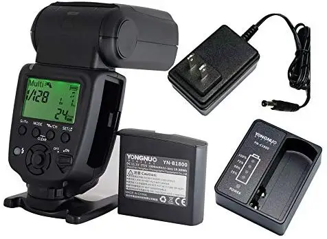 
YONGNUO YN860Li-KIT Lithum Battery Wireless Flash Speedlite GN60 2.4G Wireless Radio Master Slave for Canon Nikon Pentax Olympu YONGNUO YN860Li-KIT Lithum Battery Wireless Flash Speedlite GN60 2.4G Wireless Radio Master+ Slave for Canon Nikon Pentax Olym