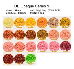 Оптовая продажа, оригинальные 11/0 Бусины из стекла Miyuki Delica, мини-бусины для изготовления ювелирных изделий
