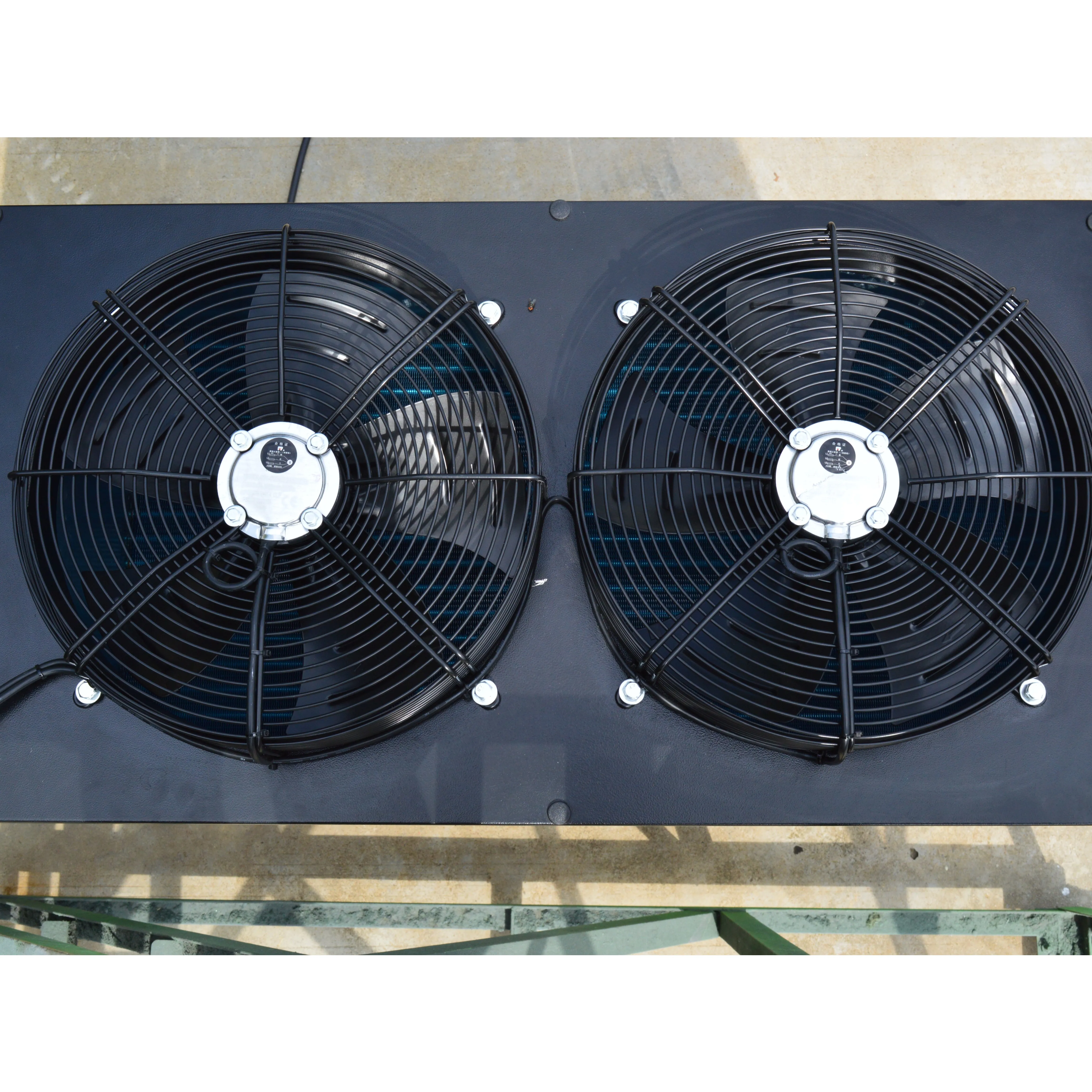 Industrial air-cooled chiller coil water tank evaporator air cooled fin type high efficiency chiller machine