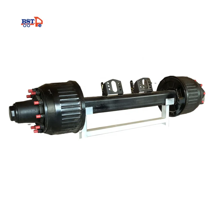 German Type Axles BPW Axle 12T Square Beam 1840mm Inboard Drum For Semi