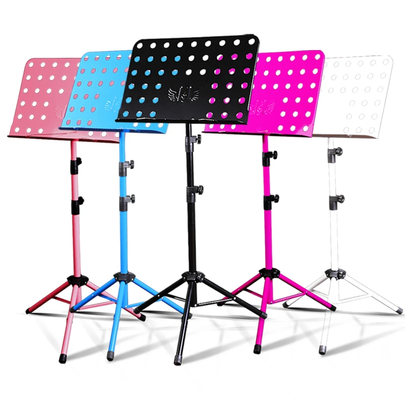 OEM colorful musical instrument  accessories Adjustable sheet music guitar stand