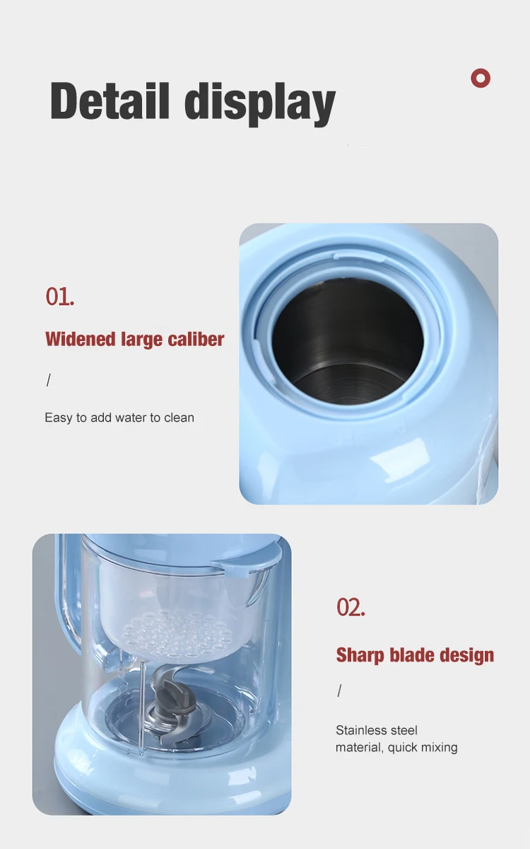 Популярный простой в чистке кухонный комбайн многофункциональные диетические рекомендации миксеры для детского питания