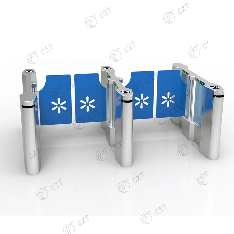 Бронированные ворота для аэропорта с двойным замком, вращающиеся скоростные ворота, электронные турникеты, ворота со сканером отпечатков пальцев