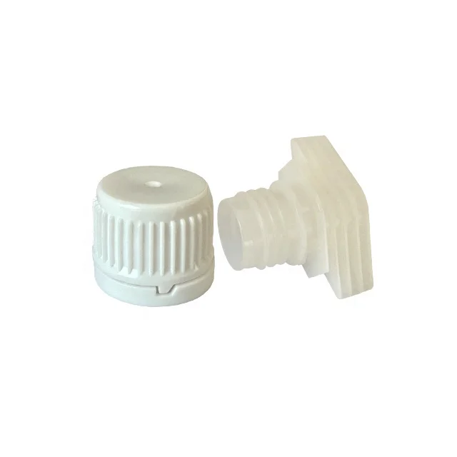 13mm 15mm plastic pour spout with caps for food package 13mm inner diameter spout