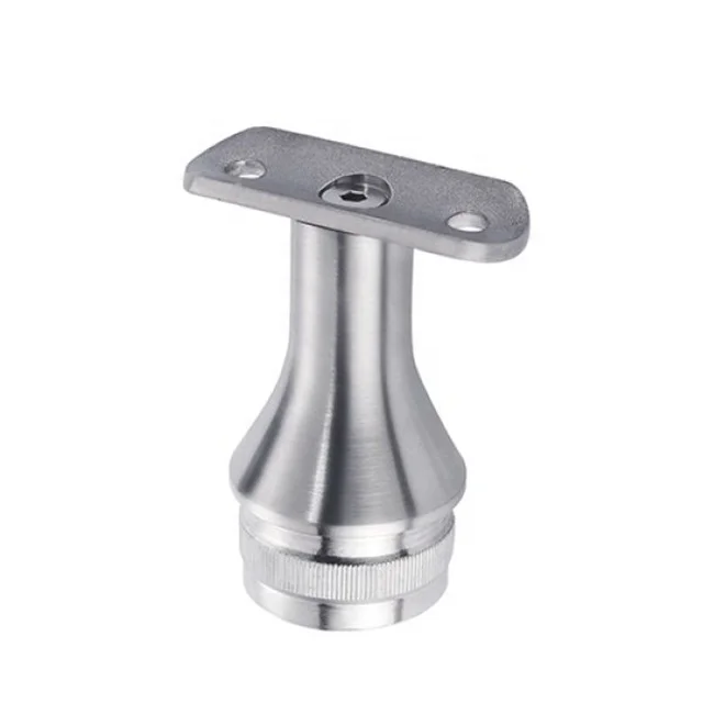 Competitive Price Fixed or Adjustable Railing Supports Mirror Handrail Brackets for Round Baluster