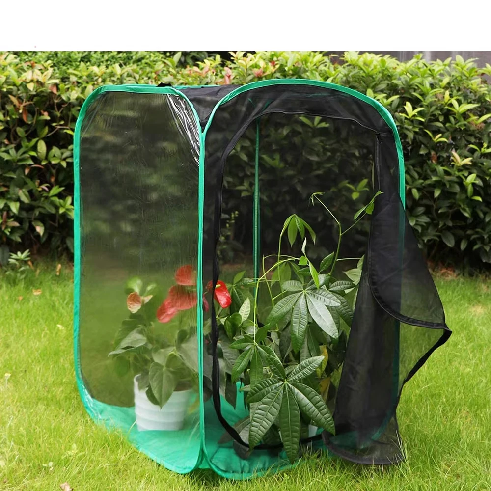 Joysing Various Sizes of Garden Pop-Up Insect and Butterfly Mantis Habitat Mesh Cage Portable Nursery Box