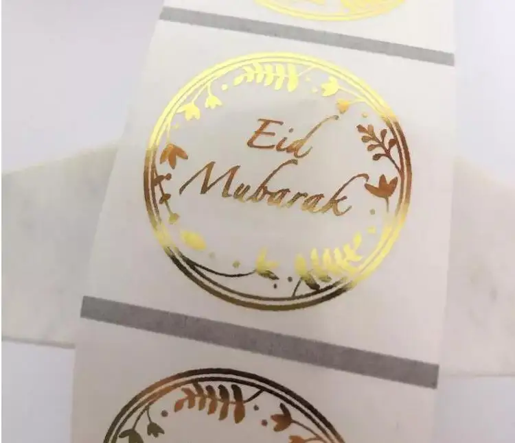 Наклейка Eid Ramadam Mubarak для EID Candy Подарочный пакет декоративная