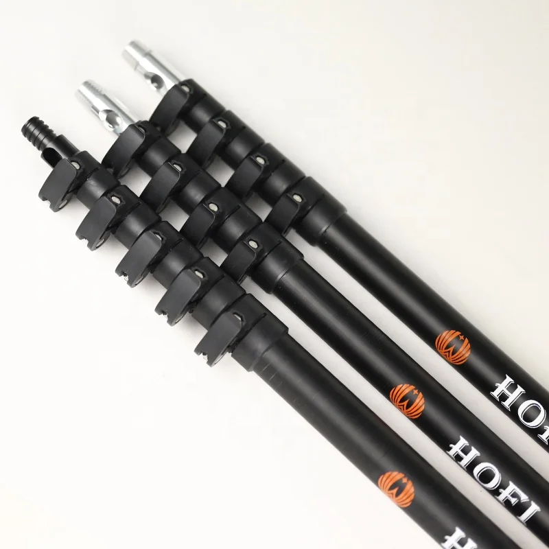 HOFI HC-27 China manufacture custom made carbon fiber telescopic carbon fiber pole