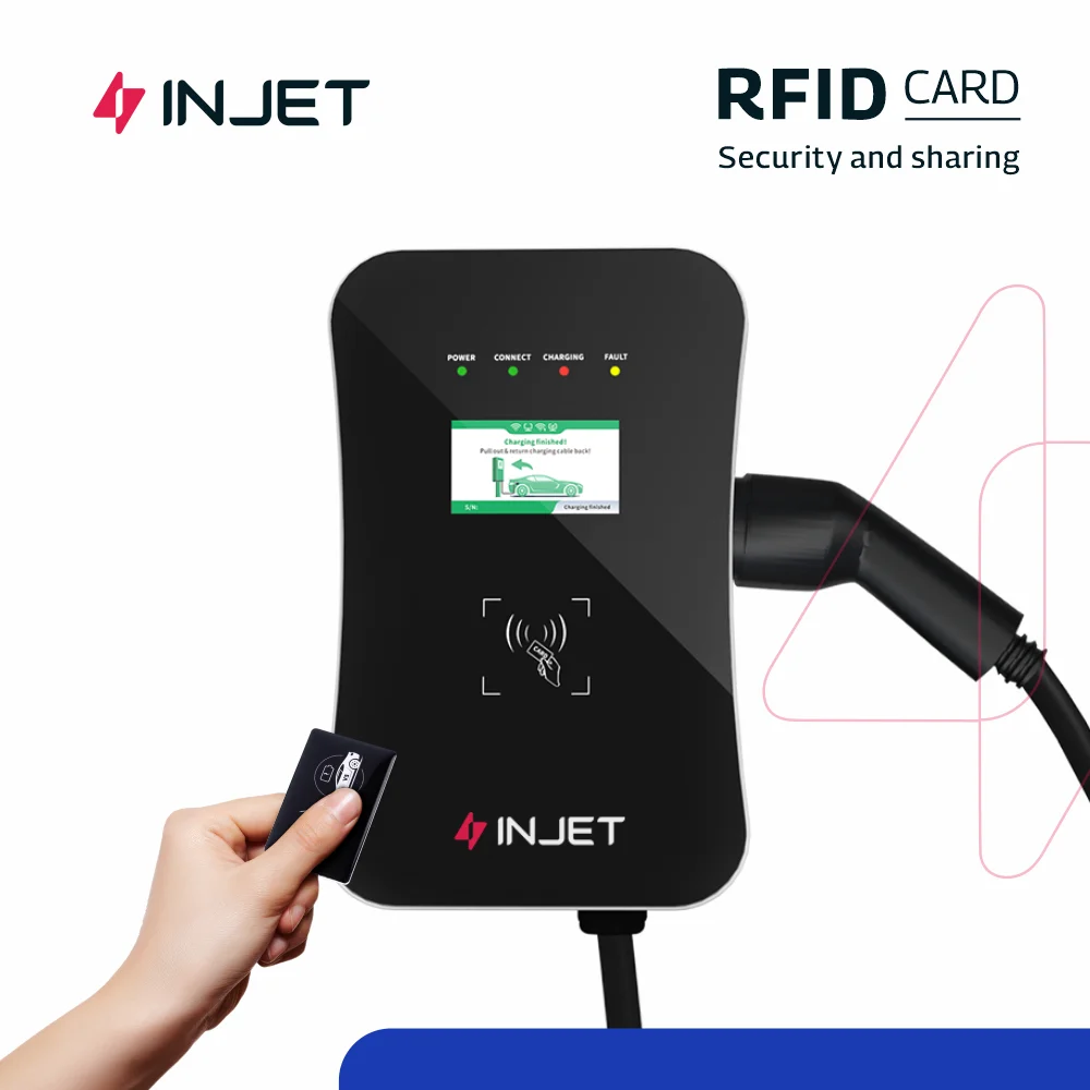 11kw universal charger socket charging station 32a type 2 charge box for evse case b unthered 7kw 22kw ev charger