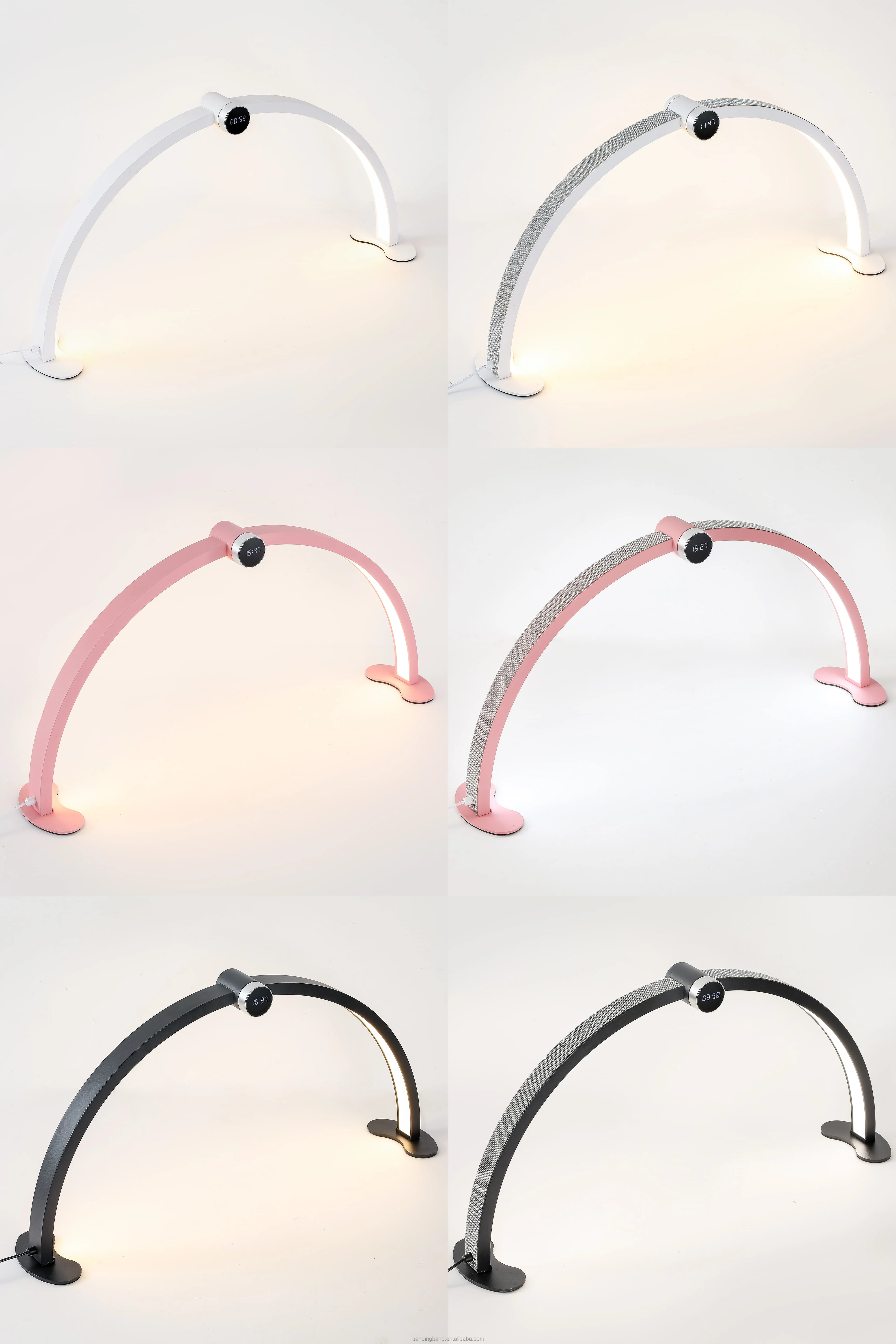 Half-Moon Led Manicure Light 28 Nail Desk Lamp For Beauty Salon Lamp