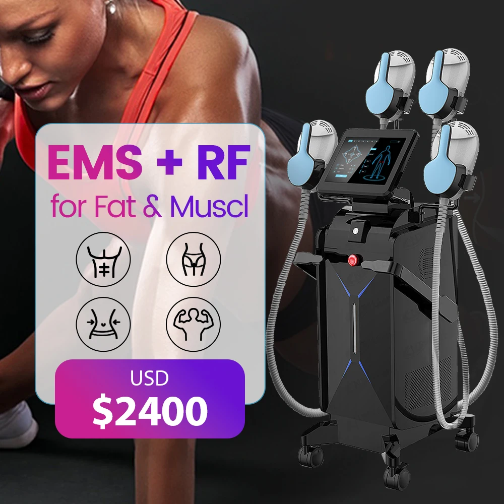 Professional aesthetic medicine ems slimming sculpt with rf machine