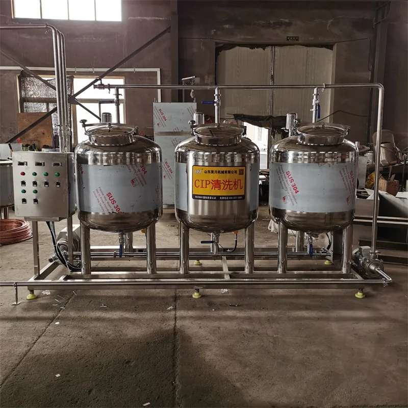 China Michon SUS304 stainless steel UHT Pasteurized Milk Cream Production line Supplier