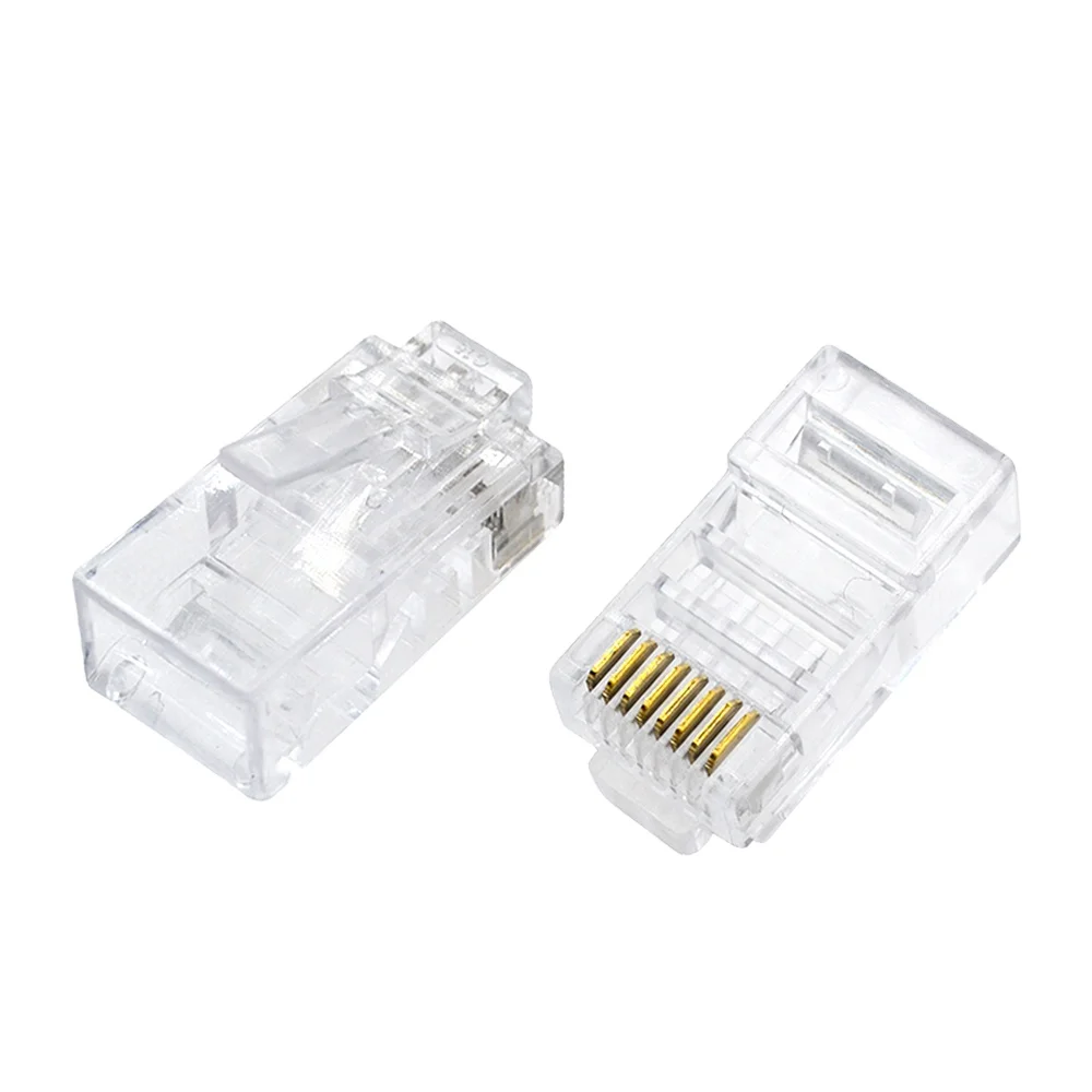 Cat6 Cat5 RJ45 Metal 8p8c Ethernet Rj45 Connector Ethernet Cable Connector