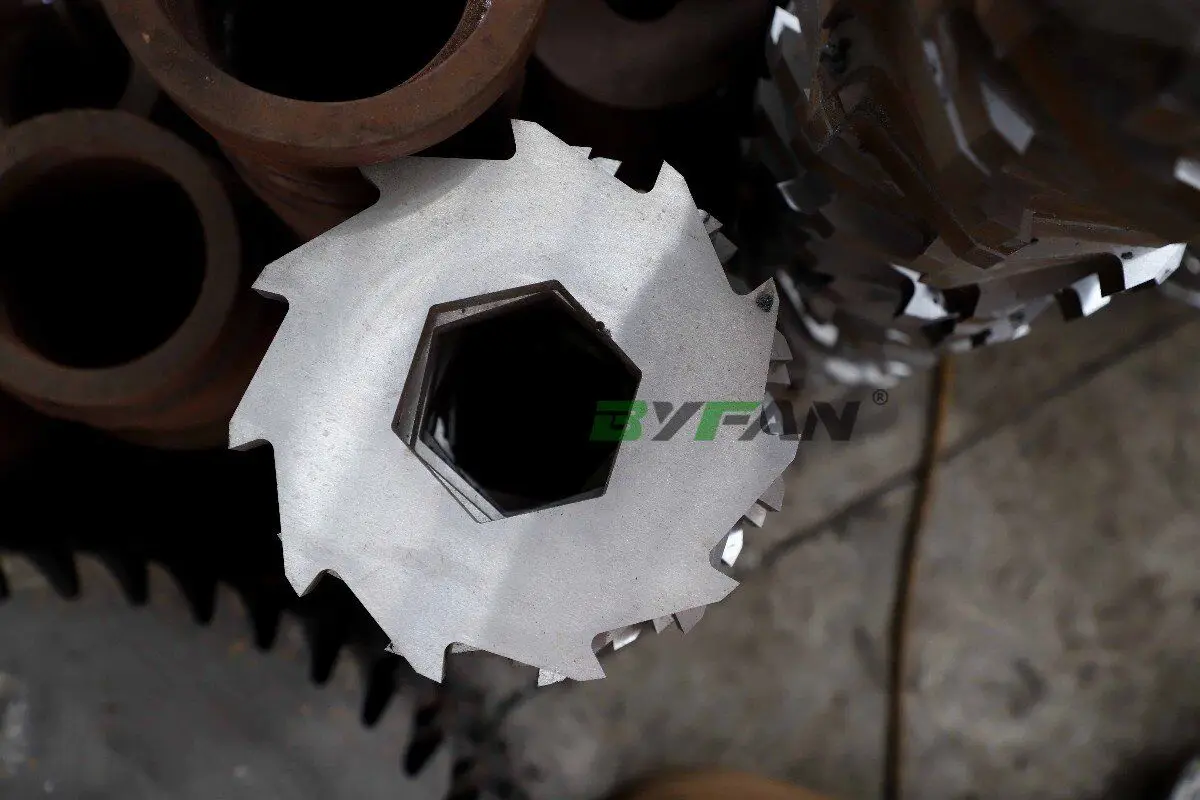 Waste circuit boards shredder blade PCB recycling shredder knives