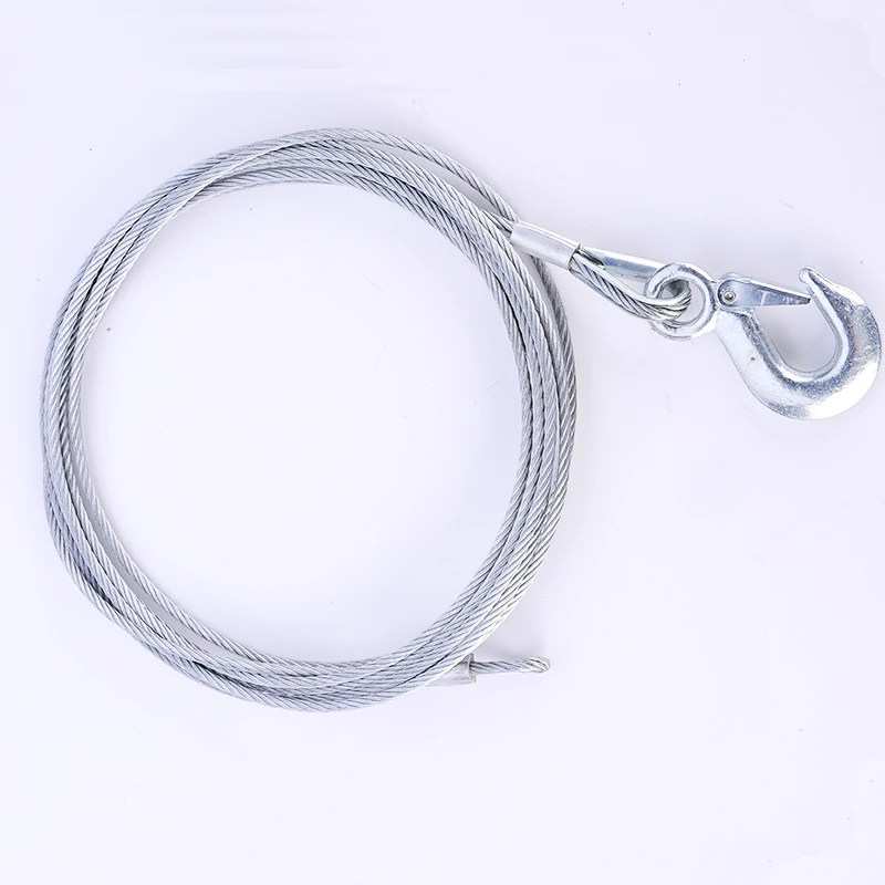 2500lbs Hand Winch with Cable Wire