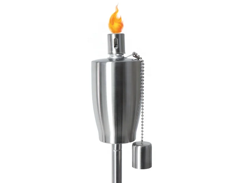 115 CM Garden Stainless steel Tiki Oil torch for Lawn