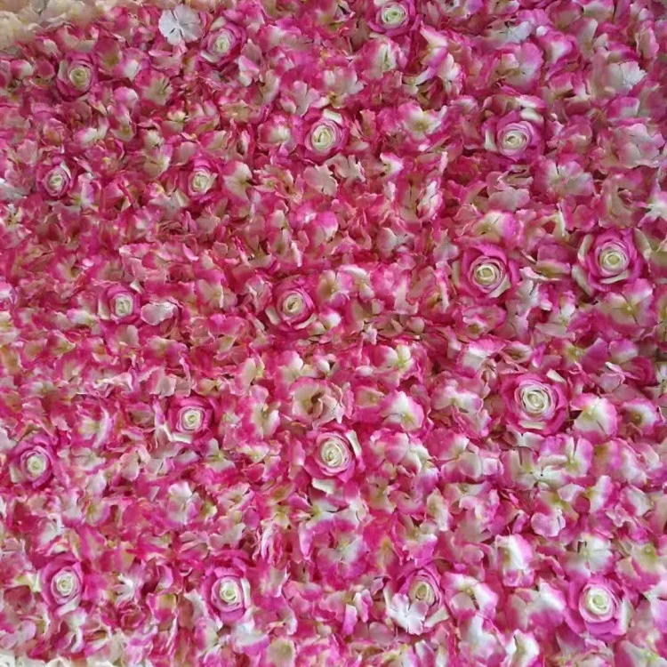2020 New Design Flower Wall Backdrop Wedding Wholesale Artificial Flower Mat For Customized Flower Wall