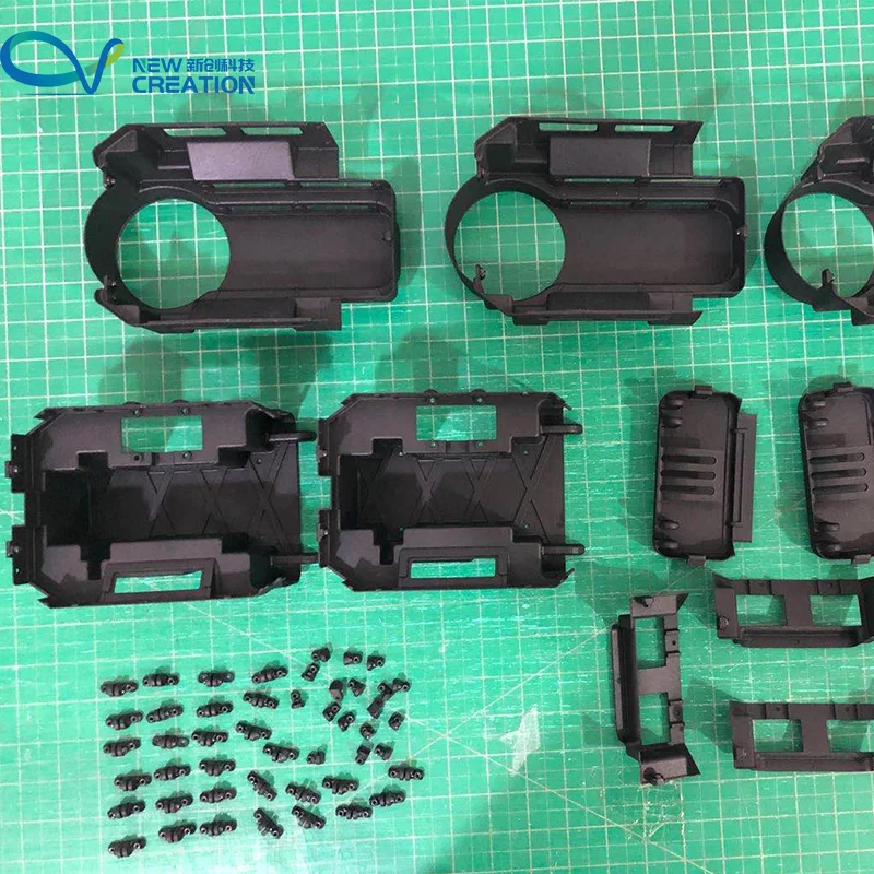 SLM SLS MJF нейлоновые PA11/ PA12 Соединенные детали для Дронов 3D-печать Заказные пластиковые прототипы