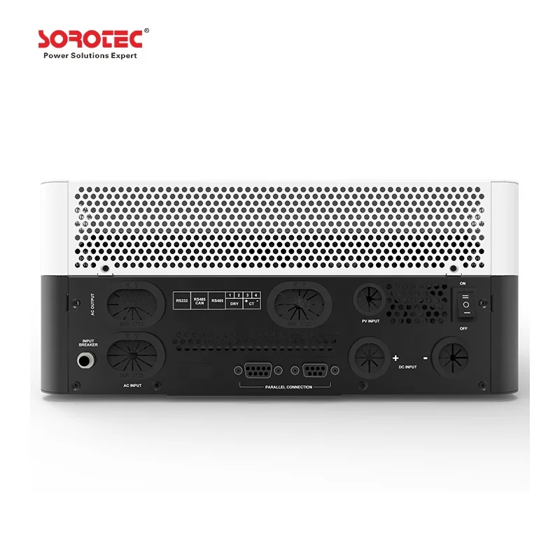 Солнечный инвертор Sorotec REVO HMT 60 В-450 В постоянного тока 4 кВт 6 гибридный солнечный с зарядным устройством