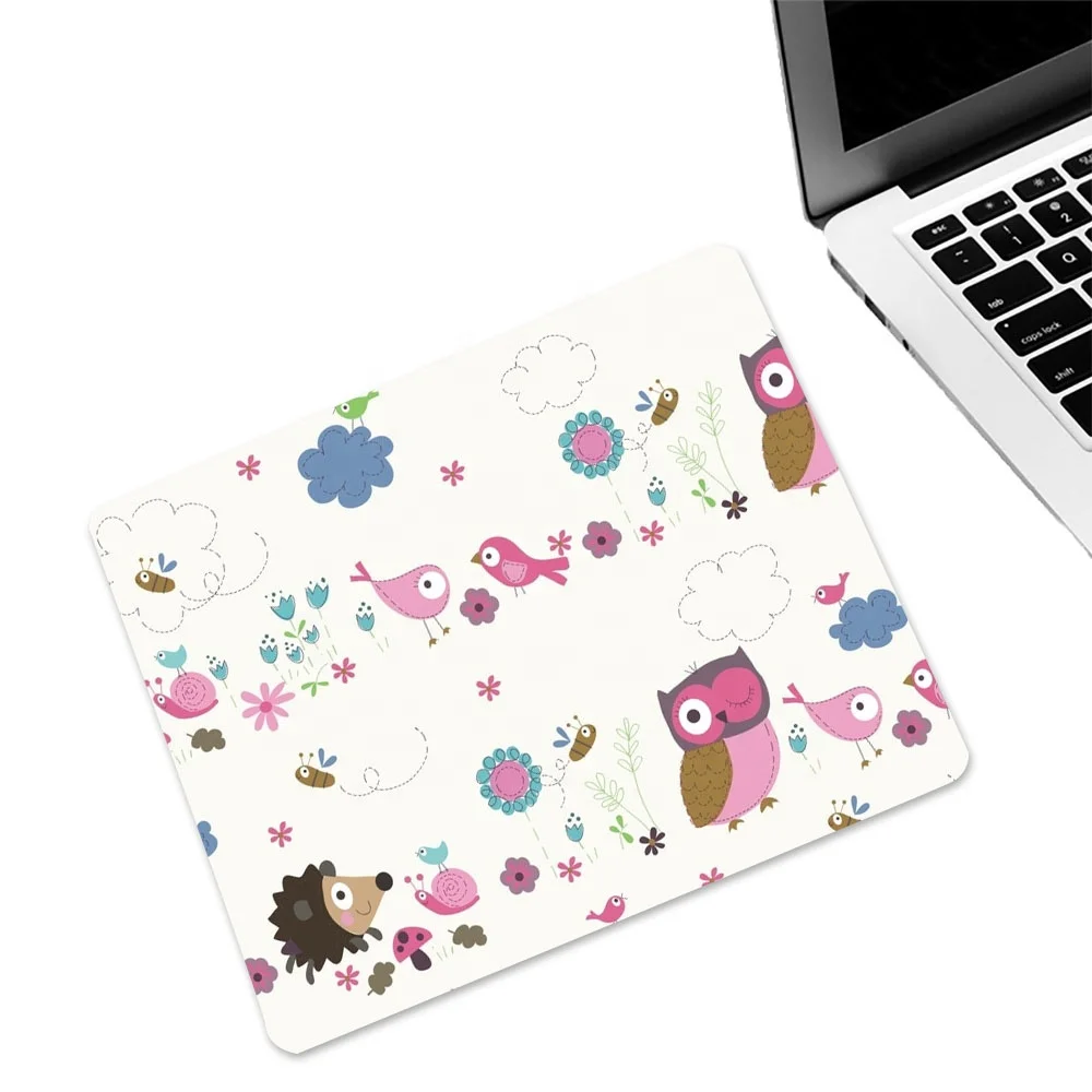 2022 Promotional Cat Mouse Pad Natural Rubber Microfiber Sublimation HC-0426001 Flame Snake Household Non-slip 21*26cm,other 3mm