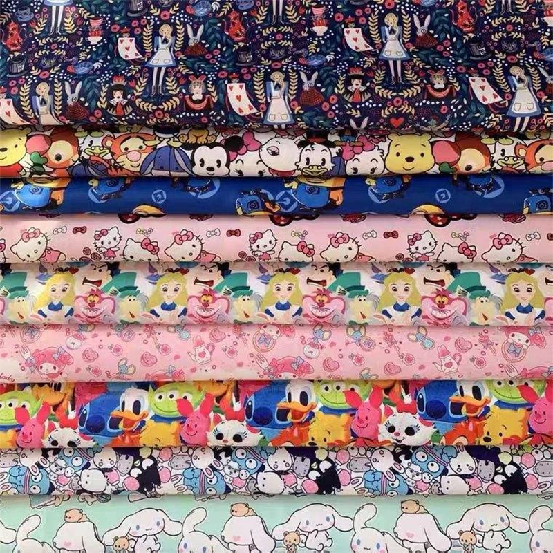 Custom floral printing 100% polyester fabric 300D 600D 900D double brushed knitted digital oxford printing fabric