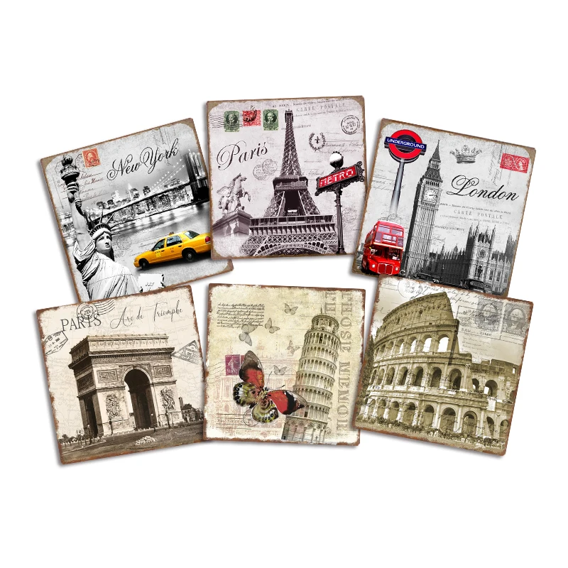 Wholesale fridge magnet souvenir tourist cities FARANCE souvenir  fridge magnet