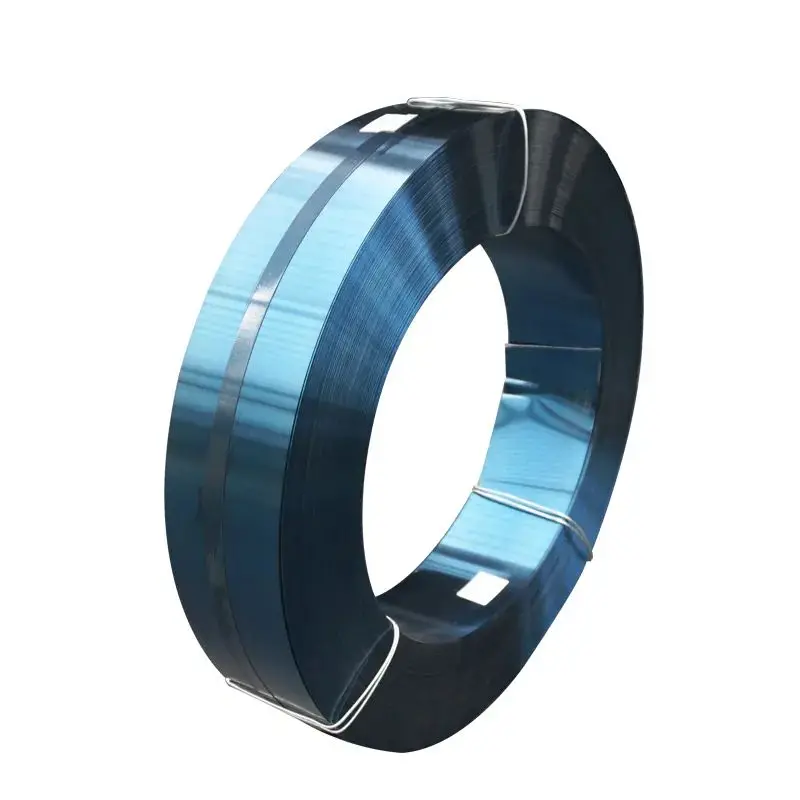 High Carbon Steel Cold Rolled Steel Strip Blue Polished Strapping Paint Packing Steel Belt