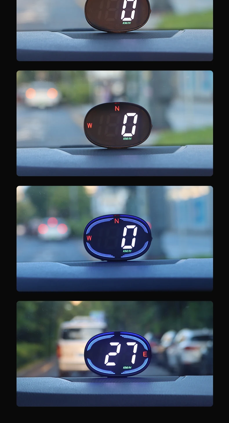 2024 New H2 Cheap HUD Car GPS Head up displays Universal Speedometer for cars trucks bus