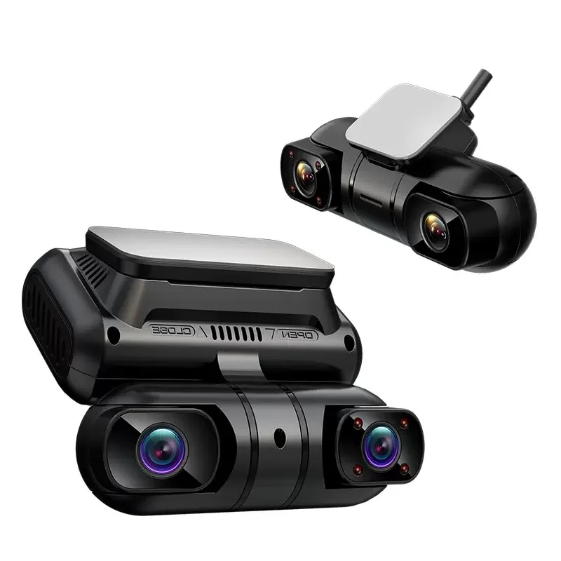 4 Channels Dash Cam 2K 1080P Cameras WIFI GPS Track Car DVR Super Night Vision Automatic Video Recorder 24h Parking Monitoring