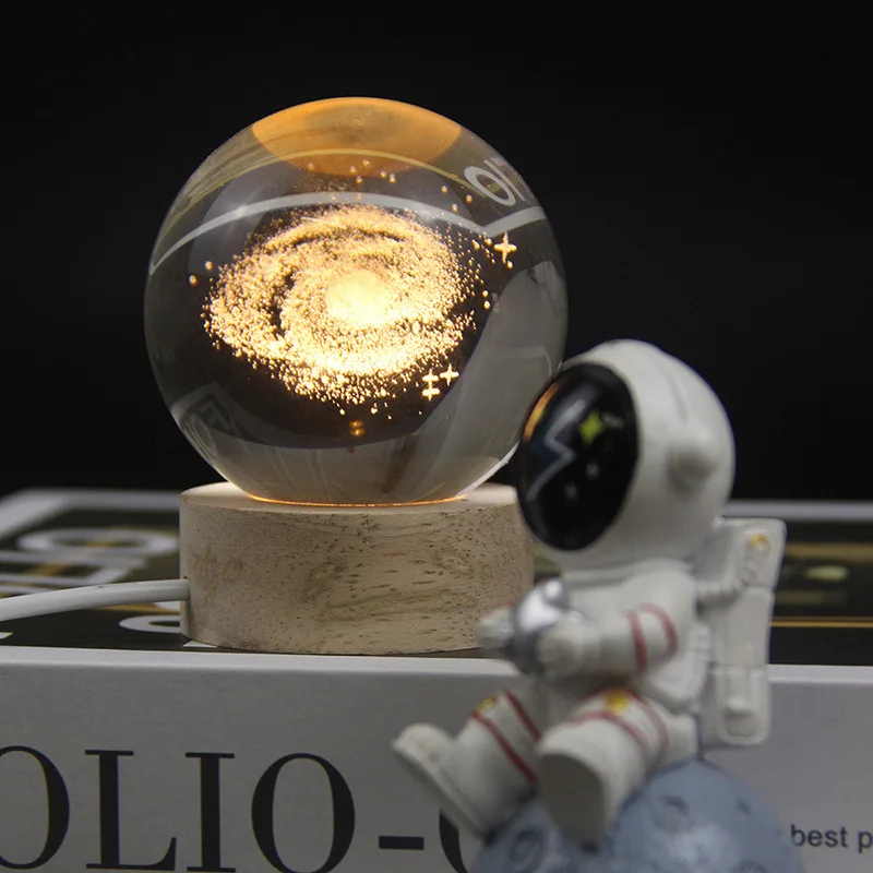 Оптовая продажа Современная 3D-лампа со светодиодным деревянным основанием настольный домашний декор светящийся ночной Светильник