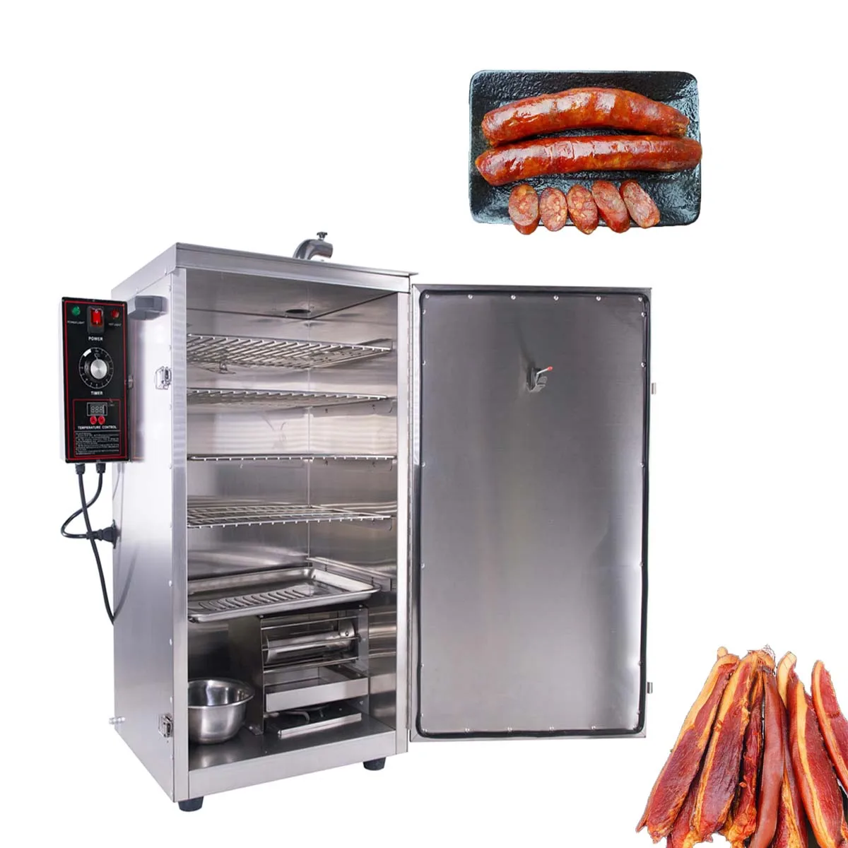 stainless steel 5-layer electric smoker for meat/ham and sausages HJ-DSH-S20B