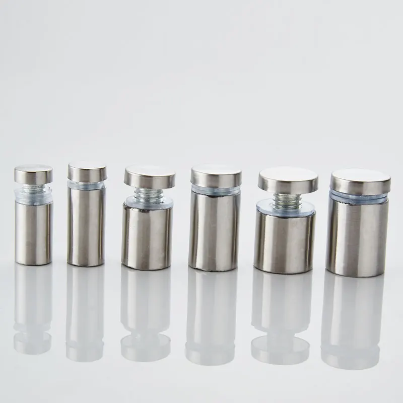 black color led standoffs plastic acrylic push standoffs screws fixing