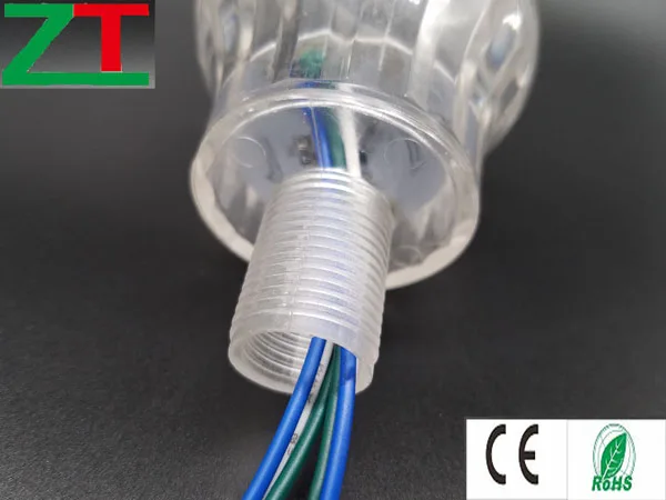 DC24V 60mm 18LEDs/pcs led Full color 4PIN JST male and female Warranty for 2 years Led amusement light