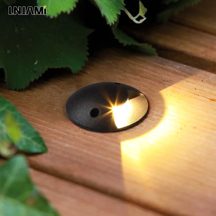 LNJAMI Recessed Side Emitting Inground Light 3W 6W 9W Waterproof IP67 LED Underground Lamp For Park Garden Walkway Landscape